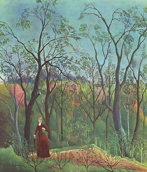 Henri Rousseau Am Waldrand